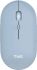 Mouse Trust Puck Rechargeable,  Ultra-Thin,  BT/WL,  Silent, Синій