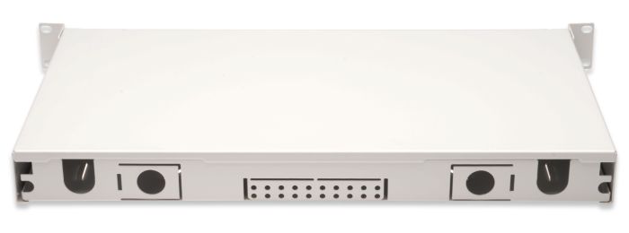 Оптична панель DIGITUS 19' 1U, 12xSC duplex, incl, Splice Cass, OM3 Color Pigtails, Adapter