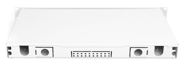 Оптична панель DIGITUS 19' 1U, 6xLC duplex, incl, Splice Cass, OM3 Color Pigtails, Adapter