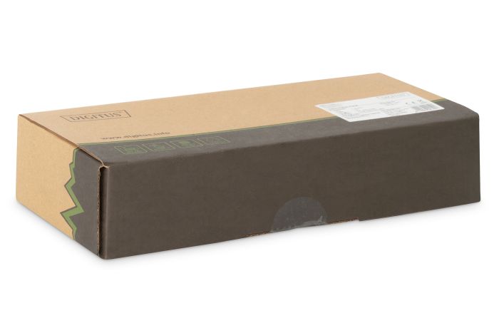 Патч-панель DIGITUS САТ 6A STP, настільна, 12 портів, зібрана, чорна