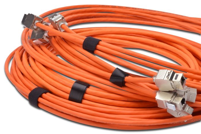 Стрічка-липучка DIGITUS для фіксації та жгутування, рулон 10м 20х2.6мм