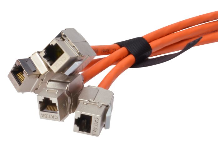 Стрічка-липучка DIGITUS для фіксації та жгутування, рулон 10м 20х2.6мм