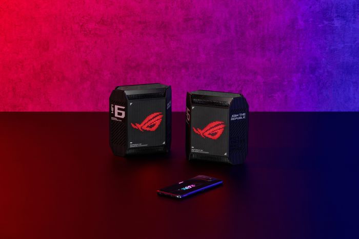Система WiFi-Mesh ASUS ROG Rapture GT6 AX10000, 3xGE LAN, 1x2.5GE WAN, 1xUSB 3.2, 1мод, чорний