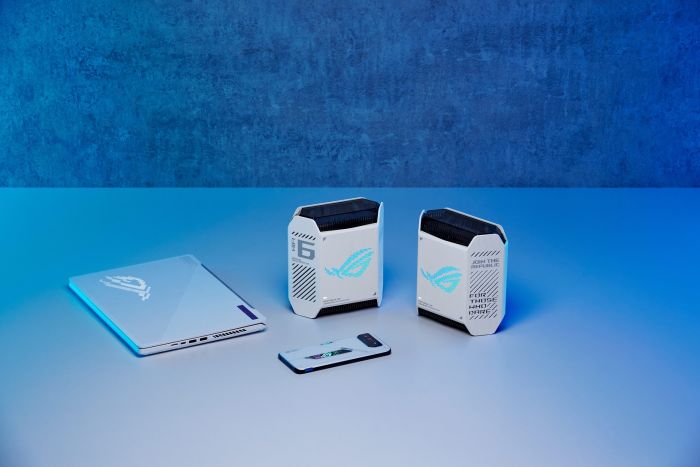 Система WiFi-Mesh ASUS ROG Rapture GT6 AX10000, 3xGE LAN, 1x2.5GE WAN, 1xUSB 3.2, 1мод, білий