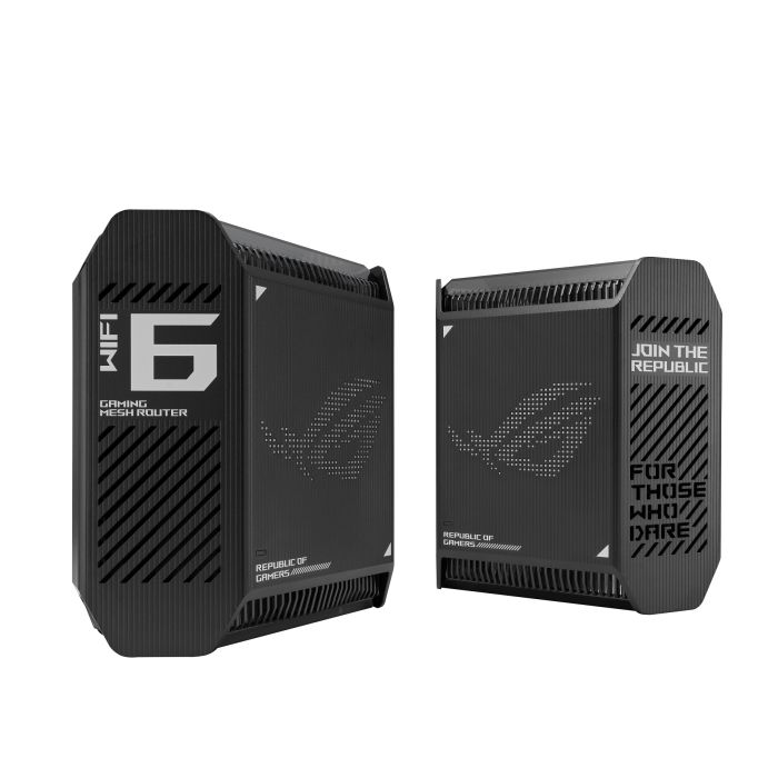 Система WiFi-Mesh ASUS ROG Rapture GT6 AX10000, 3xGE LAN, 1x2.5GE WAN, 1xUSB 3.2, 2мод, чорний