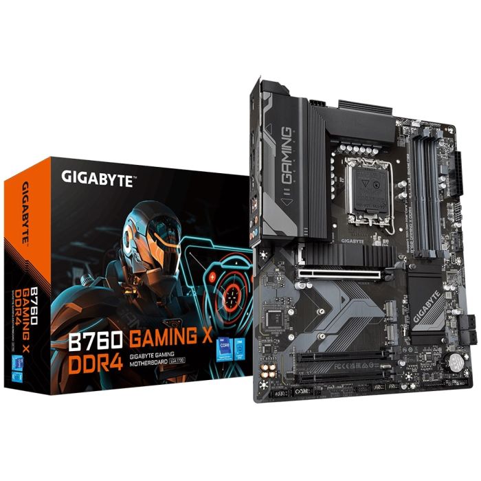 Материнская плата GIGABYTE B760 GAMING X DDR4 s1700 B760 4xDDR4 HDMI DP ATX