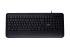 2E Keyboard membrane KS109 104key, USB-A, EN/UK/RU, black