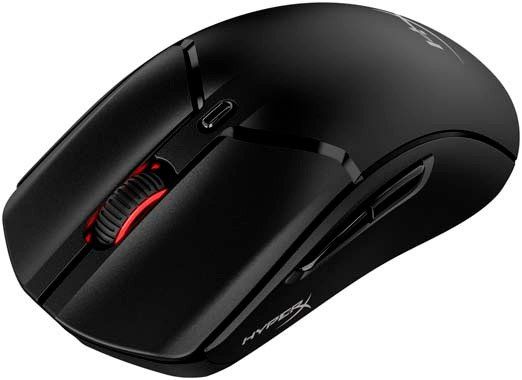 Мишь HyperX Pulsefire Haste 2, RGB, USB-A/WL/BT, черный