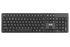 Клавіатура мембранна 2E KS260 106key, WL, EN/UK, чорний