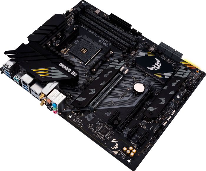 Материнcкая плата ASUS TUF GAMING B550-PLUS WIFI II sAM4 B550 4xDDR4 M.2 HDMI DP Wi-Fi BT ATX
