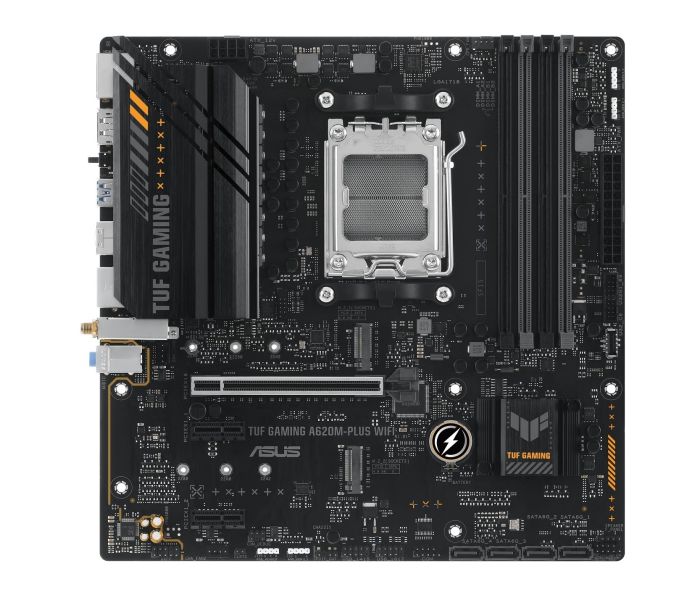 TUF GAMING A620M-PLUS WIFI sAM5 A620 4xDDR5 HDMI DP Wi-Fi BT mATX