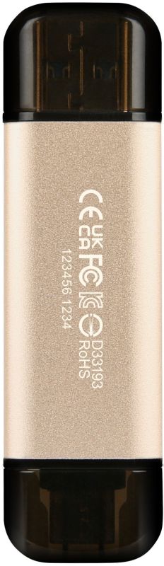 Накопичувач Transcend 128GB USB 3.2 Type-A + Type-C JetFlash 930 R420/W400MB/s Чорний