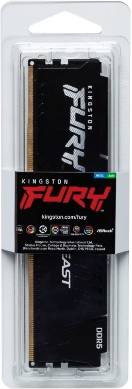 Пам'ять ПК Kingston DDR5 16GB 5600 FURY Beast  EXPO