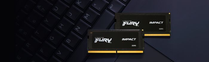 Пам'ять ноутбука Kingston DDR5 64GB KIT (32GBx2) 4800 FURY Impact