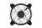 2E GAMING Case Fan Air Cool Infinity M ACF120IMW-ARGB, 120mm, 1200rpm, 3pin, 3pin +5VARGB, 22dBa, black