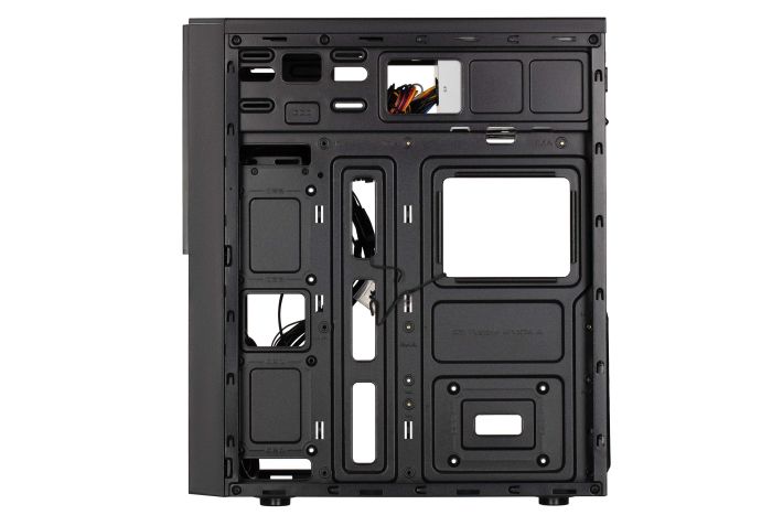 Корпус 2E Alfa E1903U-400 з БЖ 2E ATX400W, 2xUSB3.0, 1xUSB2.0, VGA 320мм, ATX, чорний