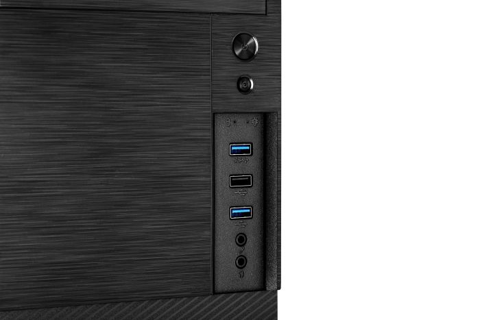 Корпус 2E Alfa E1903U-400 з БЖ 2E ATX400W, 2xUSB3.0, 1xUSB2.0, VGA 320мм, ATX, чорний