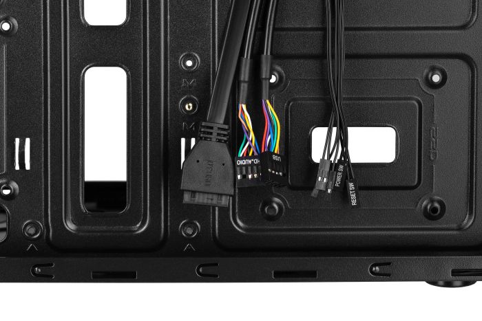 Корпус 2E Alfa E1903U-400 з БЖ 2E ATX400W, 2xUSB3.0, 1xUSB2.0, VGA 320мм, ATX, чорний