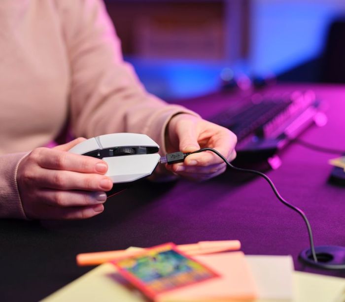 Мышь Trust GXT 110 FELOX, WL, Білий