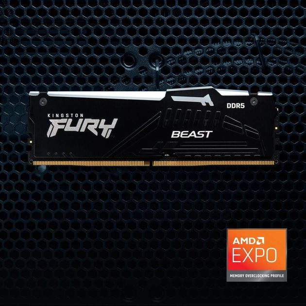 Memory Kingston DDR5 16GB 5600 FURY Beast RGB