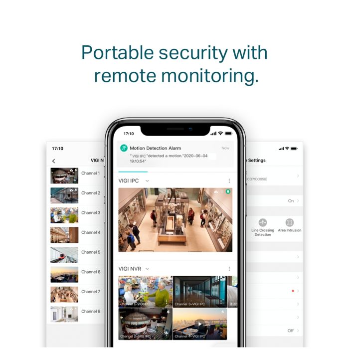IP Video Recorder TP-LINK VIGI NVR1016H 16 channels, 2xUSB, H265+, 1xHDD, up to 10 TB