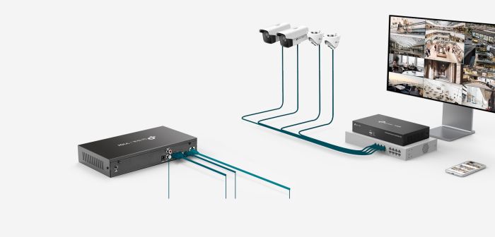 IP Video Recorder TP-LINK VIGI NVR1016H 16 channels, 2xUSB, H265+, 1xHDD, up to 10 TB