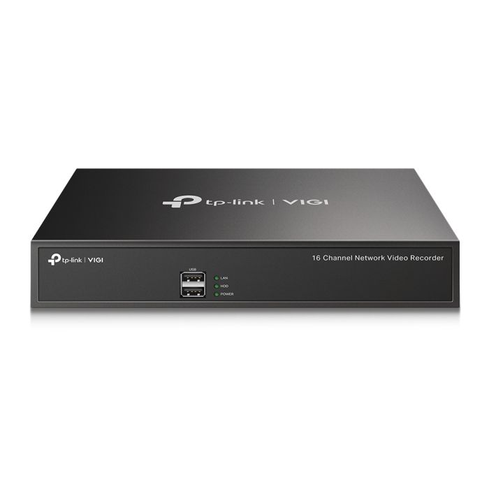 IP Video Recorder TP-LINK VIGI NVR1016H 16 channels, 2xUSB, H265+, 1xHDD, up to 10 TB