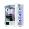 Zalman PC case I3 Neo TG without PSU, 1xUSB3.0, 2xUSB2.0, 4x120mm ARGB, VGA 355mm, LCS ready, TG Side/Front Panel, ATX, white