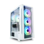 Корпус Zalman I3 Neo TG без БЖ, 1xUSB3.0, 2xUSB2.0, 4x120мм ARGB, VGA 355мм, LCS ready, TG Side/Front Panel, ATX, білий