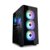 Zalman PC case I3 Neo TG without PSU, 1xUSB3.0, 2xUSB2.0, 4x120mm ARGB, VGA 355mm, LCS ready, TG Side/Front Panel, ATX, black