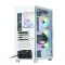Корпус Zalman I3 Neo без БЖ, 1xUSB3.0, 2xUSB2.0, 4x120мм RGB, VGA 355мм, LCS ready, TG Side Panel, ATX, білий