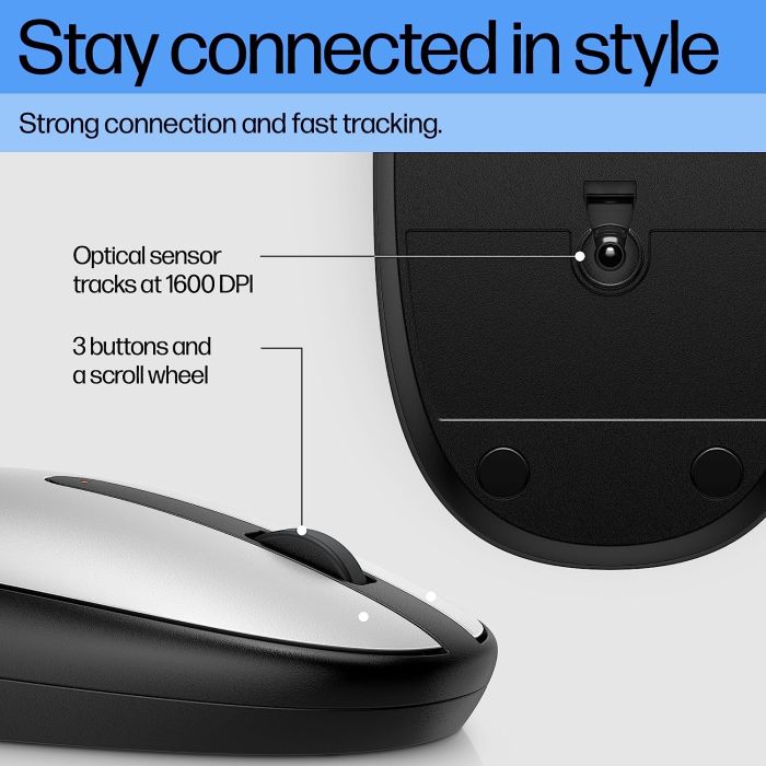 HP Mouse 240, BT, silver