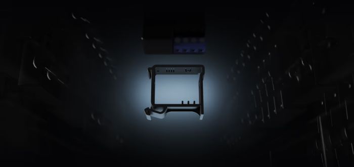 Holder for fixation on the DIN-rail Ajax DIN Holder for Relay and WallSwitch