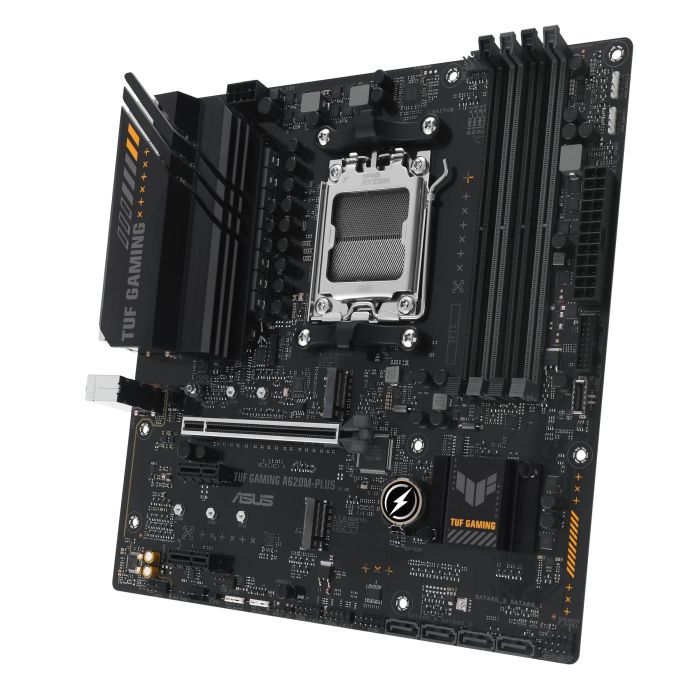 Материнcкая плата ASUS TUF GAMING A620M-PLUS sAM5 A620 4xDDR5 HDMI DP mATX