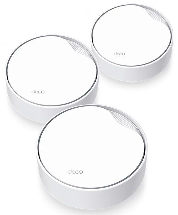 Система WiFi-Mesh TP-LINK Deco X50 AX3000, 1xGE LAN/WAN, 1x2,5GE LAN/WAN, 3мод, PoE