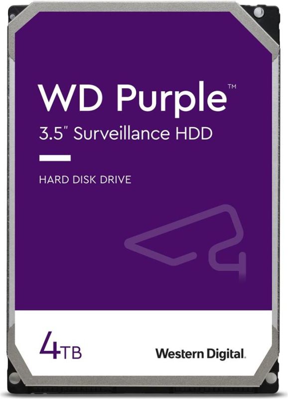 Жесткий диск WD  4TB 3.5" 256MB SATA Purple Surveillance