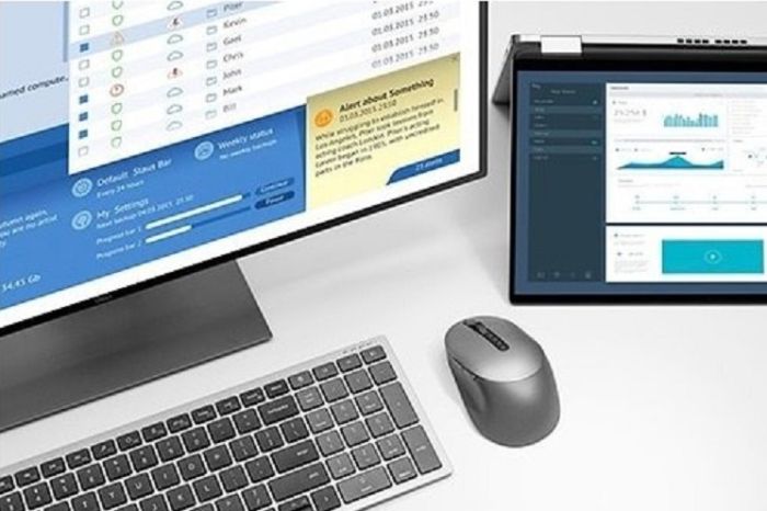 Dell Compact Multi-Device Wireless Keyboard - KB740 - Russian
(QWERTY)