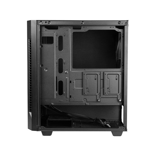 Корпус CHIEFTEC Elox AS-01B, без БП, 2xUSB3.2, 1xUSB2.0, 1x120мм, Sound insulated panels, VGA 320мм, LCS ready, ATX, черный