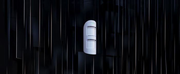 Датчик движения уличный Ajax MotionProtect Outdoor, Jeweler, беспроводной, белый