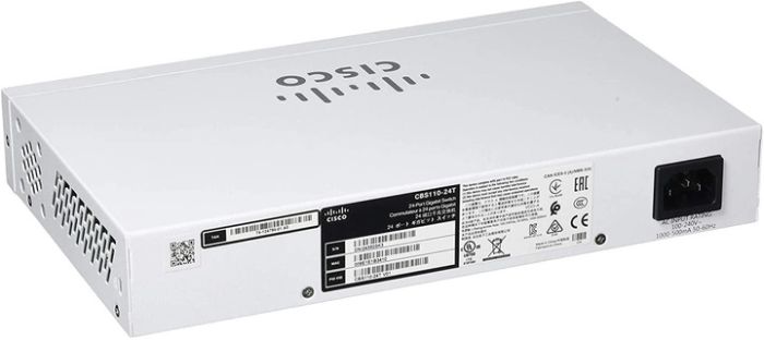 Комутатор Cisco CBS110 24xGE, 2x1G SFP Shared, Unmanaged