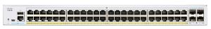 Комутатор Cisco CBS250 48xGE, PoE, 4x1G SFP, Smart
