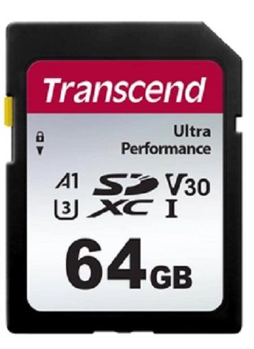 Карта памяти Transcend SD  64GB C10 UHS-I U3 R160/W50MB/s 4K