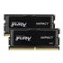 Память ноутбука Kingston DDR5 16GB KIT (8GBx2) 4800 FURY Impact