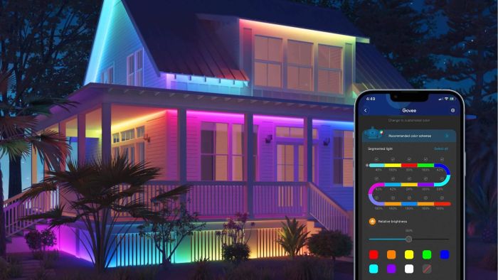 Govee Phantasy Outdoor LED RGBIC Strip Lights (10m)