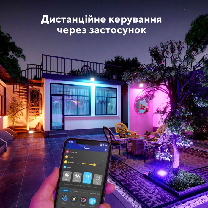 Govee RGBICWW LED Smart Flood Lights