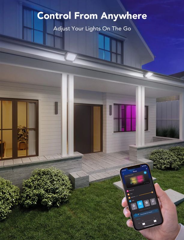 Govee RGBICWW LED Smart Flood Lights