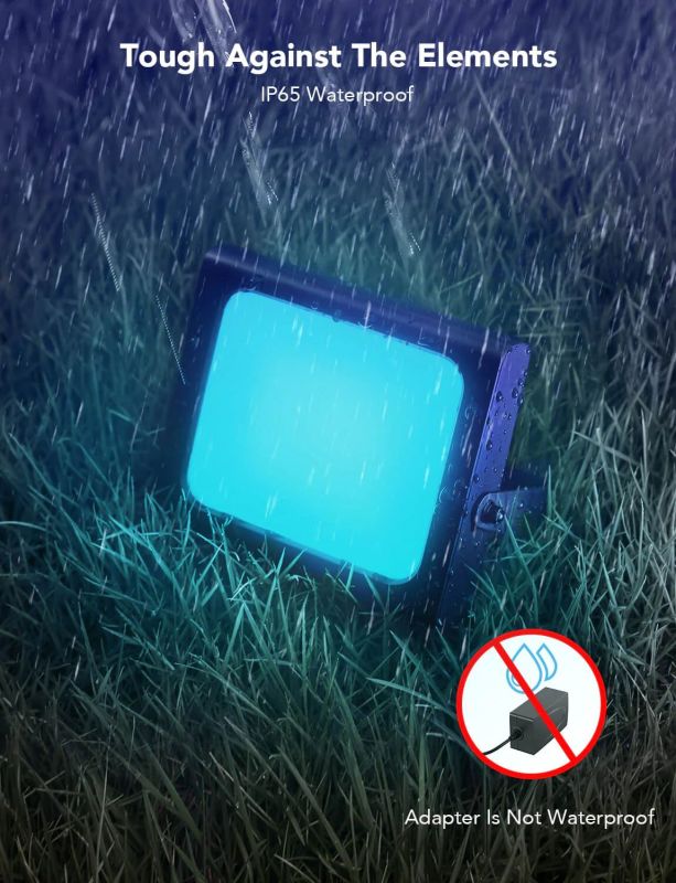 Govee RGBICWW LED Smart Flood Lights