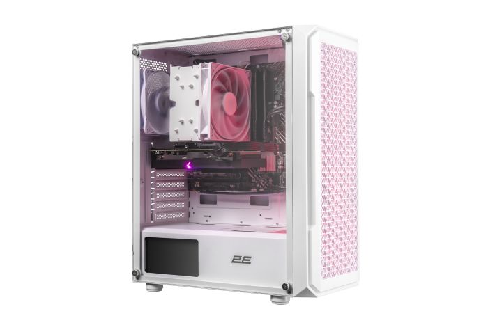 Комп’ютер персональний 2E Decimal Intel i5-12400F, 16Gb, F1TB, NVD3060-12, B660, G338W, 700W, FreeDos, білий