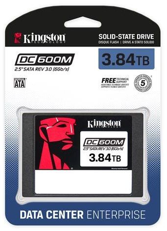 Накопитель SSD Kingston 2.5" 3.84TB SATA DC600M
