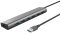 Хаб Trust Halyx 7-IN-1 USB-A > 7xUSB-А 3.2, Алюминий, 0.8м, Черный